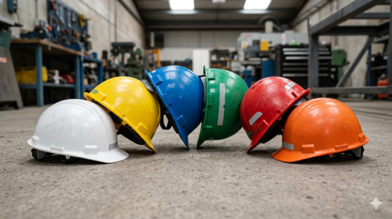 Hard Hat Color Codes Explained: What Each Color Means on a Job Site