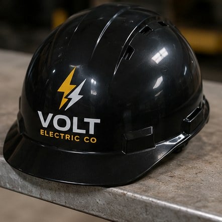 Custom cap style hard hats