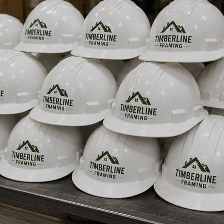 Custom hard hats in bulk