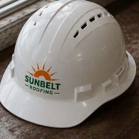 Custom vented hard hats